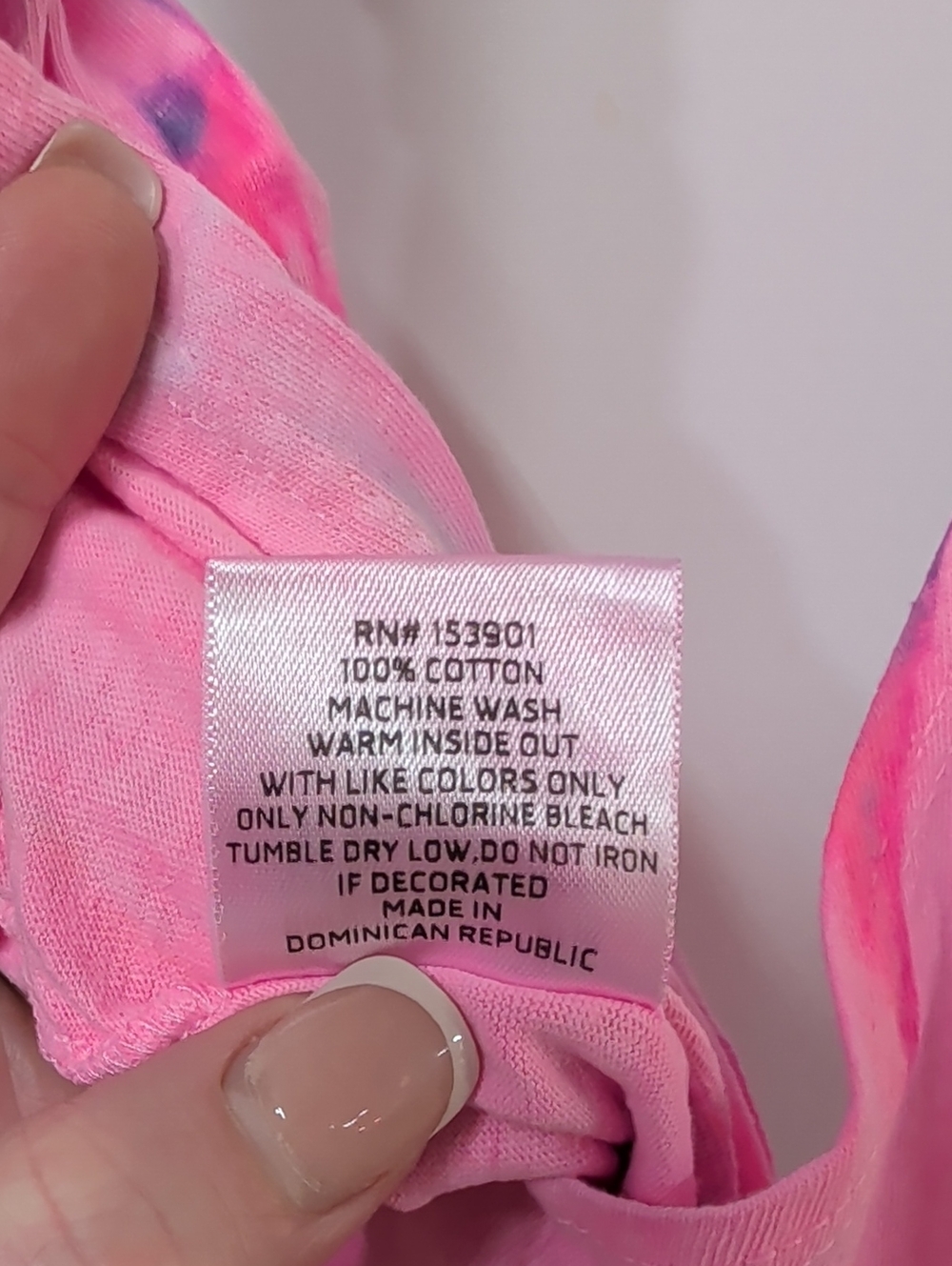 Tie Dye Life Pink & Blue Tie-Dye Romper Size Small NWOT - Picture 3 of 6